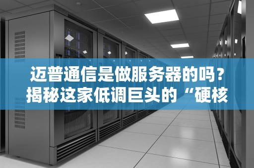 迈普通信是做服务器的吗？揭秘这家低调巨头的“硬核”老本行！