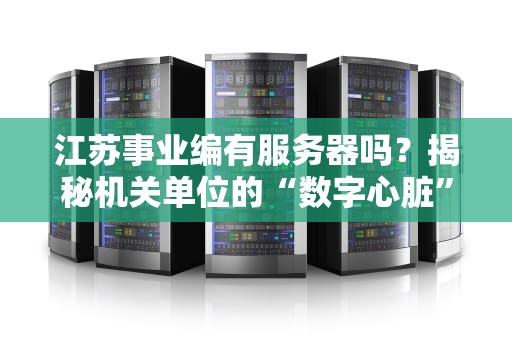 江苏事业编有服务器吗？揭秘机关单位的“数字心脏”那些事儿