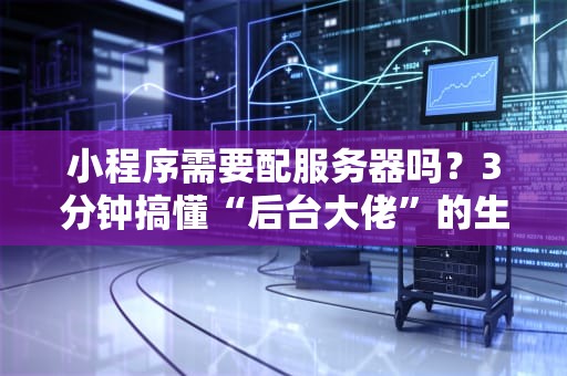 小程序需要配服务器吗？3分钟搞懂“后台大佬”的生存法则！