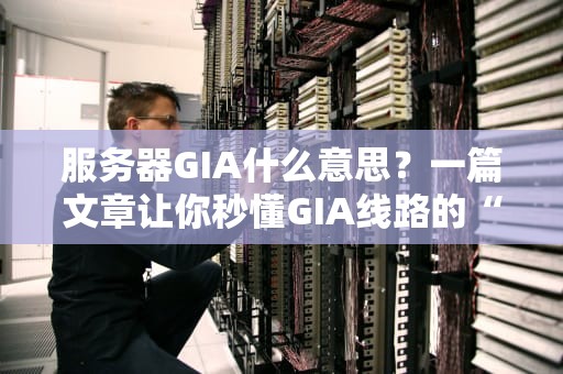 服务器GIA什么意思？一篇文章让你秒懂GIA线路的“尊贵体验”