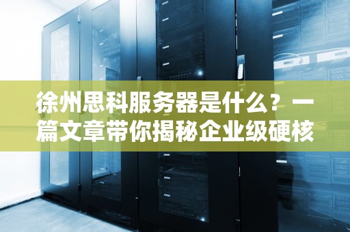 徐州思科服务器是什么？一篇文章带你揭秘企业级硬核“老司机”