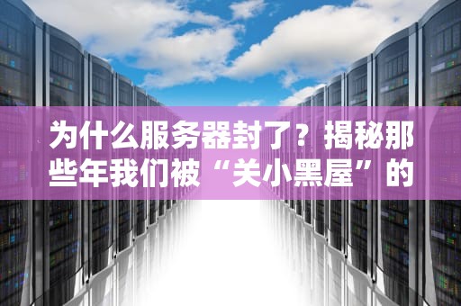 阿里服务器在海里吗？揭秘科技巨头的数据中心选址玄学