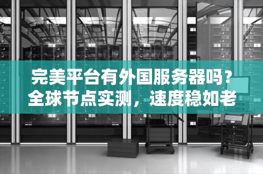 完美平台有外国服务器吗？全球节点实测，速度稳如老狗！