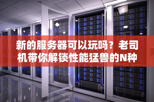 新的服务器可以玩吗？老司机带你解锁性能猛兽的N种玩法！