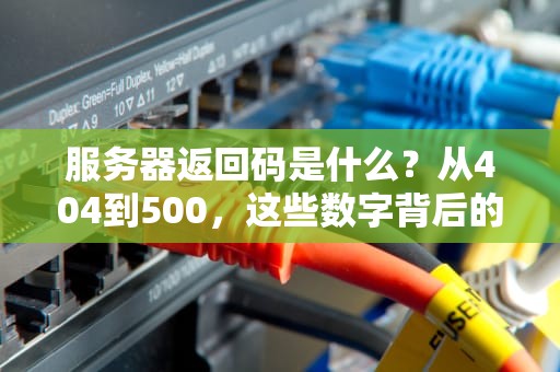 服务器返回码是什么？从404到500，这些数字背后的秘密让你秒变IT达人！