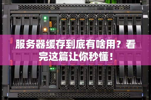 服务器缓存到底有啥用？看完这篇让你秒懂！