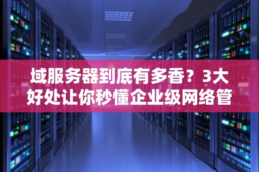 域服务器到底有多香？3大好处让你秒懂企业级网络管理！