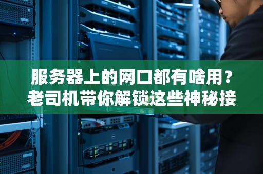 服务器上的网口都有啥用？老司机带你解锁这些神秘接口！