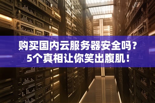 购买国内云服务器安全吗？5个真相让你笑出腹肌！