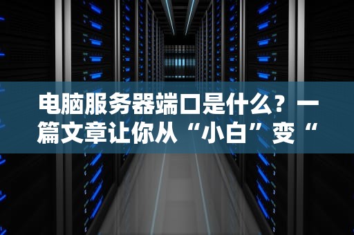 电脑服务器端口是什么？一篇文章让你从“小白”变“大神”！