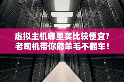 虚拟主机哪里买比较便宜？老司机带你薅羊毛不翻车！