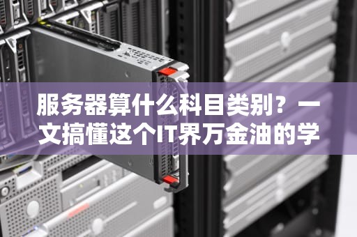 服务器算什么科目类别？一文搞懂这个IT界万金油的学科归属