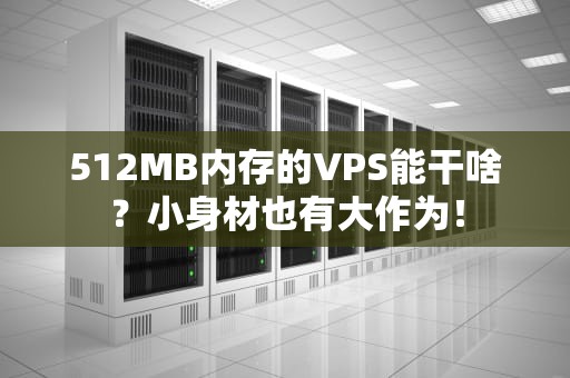512MB内存的VPS能干啥？小身材也有大作为！