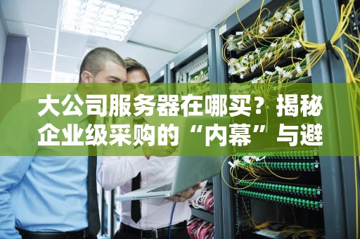 大公司服务器在哪买？揭秘企业级采购的“内幕”与避坑指南！