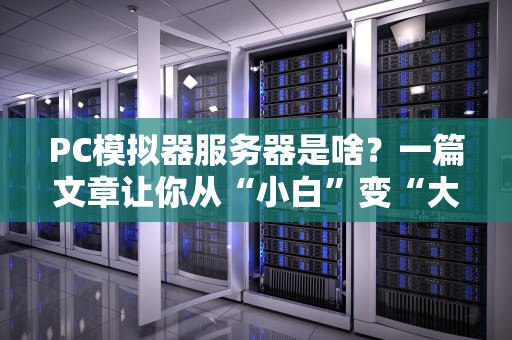 PC模拟器服务器是啥？一篇文章让你从“小白”变“大神”！