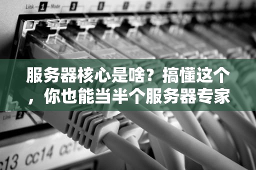 服务器核心是啥？搞懂这个，你也能当半个服务器专家！