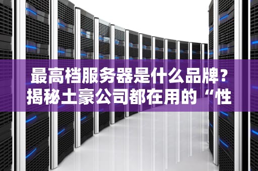 最高档服务器是什么品牌？揭秘土豪公司都在用的“性能怪兽”