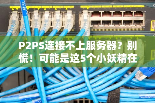 P2PS连接不上服务器？别慌！可能是这5个小妖精在捣乱！