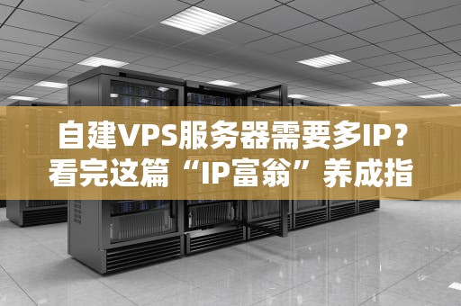 自建VPS服务器需要多IP？看完这篇“IP富翁”养成指南，小白也能变大佬！