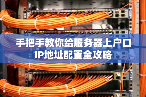 手把手教你给服务器上户口IP地址配置全攻略