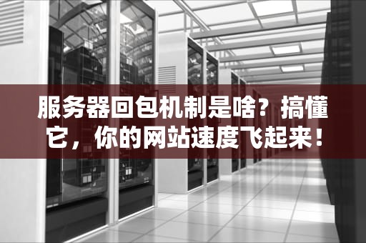 服务器回包机制是啥？搞懂它，你的网站速度飞起来！