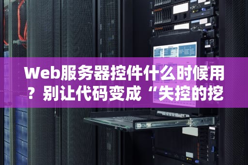 Web服务器控件什么时候用？别让代码变成“失控的挖掘机”！