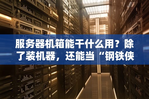 服务器机箱能干什么用？除了装机器，还能当“钢铁侠战衣”？