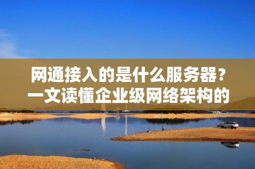 网通接入的是什么服务器？一文读懂企业级网络架构的“幕后英雄”