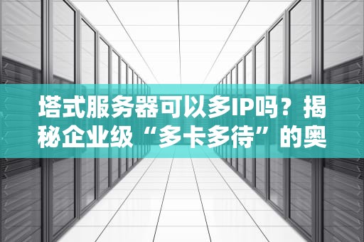 塔式服务器可以多IP吗？揭秘企业级“多卡多待”的奥秘！