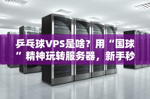 乒乓球VPS是啥？用“国球”精神玩转服务器，新手秒懂攻略！