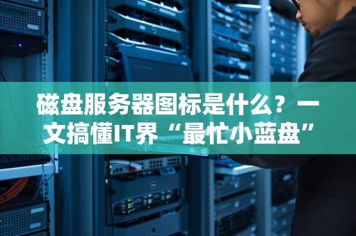 磁盘服务器图标是什么？一文搞懂IT界“最忙小蓝盘”的前世今生！
