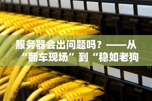 服务器会出问题吗？——从“翻车现场”到“稳如老狗”的硬核科普