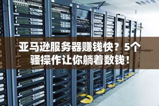 亚马逊服务器赚钱快？5个骚操作让你躺着数钱！