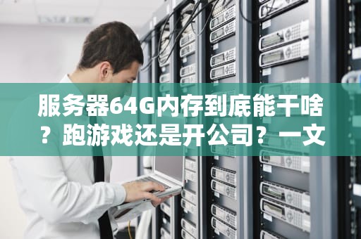服务器64G内存到底能干啥？跑游戏还是开公司？一文看懂大内存的硬核玩法！