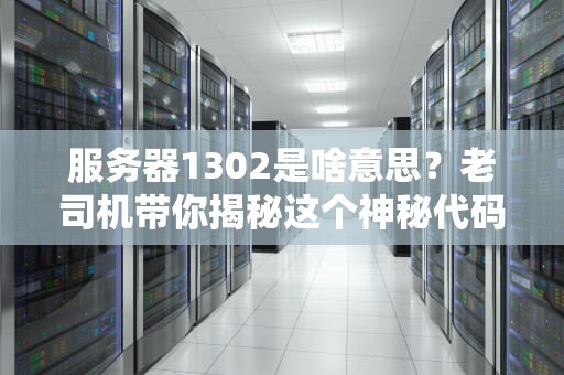 服务器1302是啥意思？老司机带你揭秘这个神秘代码的真相！