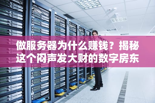 做服务器为什么赚钱？揭秘这个闷声发大财的数字房东生意！