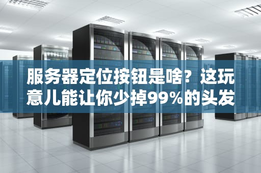 服务器定位按钮是啥？这玩意儿能让你少掉99%的头发！