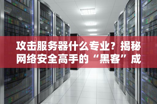 攻击服务器什么专业？揭秘网络安全高手的“黑客”成长之路！