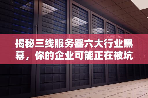 揭秘三线服务器六大行业黑幕，你的企业可能正在被坑，三线服务的意义是什么