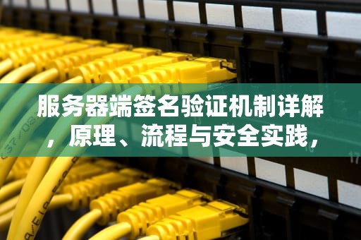 服务器端签名验证机制详解，原理、流程与安全实践，服务器怎么验证token
