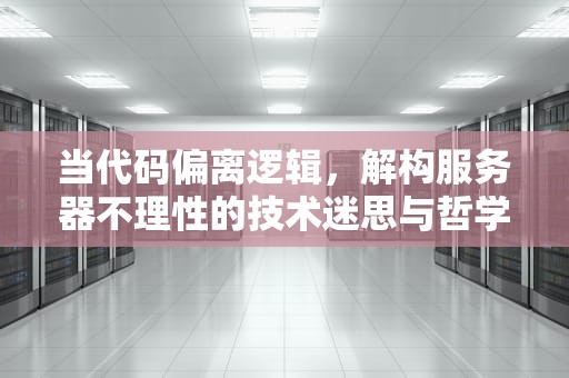 当代码偏离逻辑，解构服务器不理性的技术迷思与哲学启示，服务器不给力什么意思