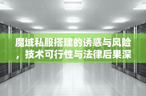 魔域私服搭建的诱惑与风险，技术可行性与法律后果深度解析，魔域自己做服务器可以吗