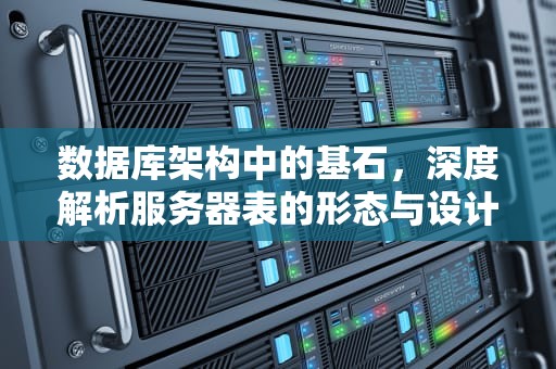 数据库架构中的基石，深度解析服务器表的形态与设计逻辑，服务器的表是什么样子的啊