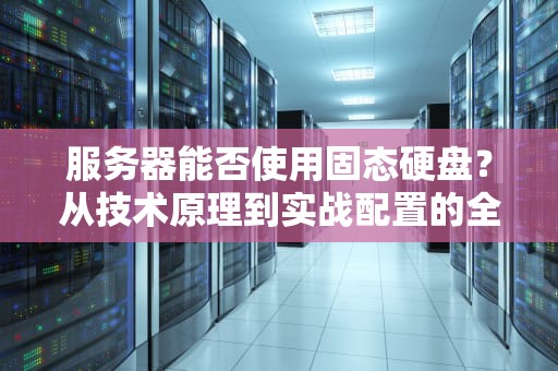 服务器能否使用固态硬盘？从技术原理到实战配置的全方位解析，服务器可以用固态硬盘吗怎么设置的
