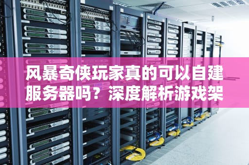 风暴奇侠玩家真的可以自建服务器吗？深度解析游戏架构与私有化部署可能性，风暴奇侠可以买服务器吗