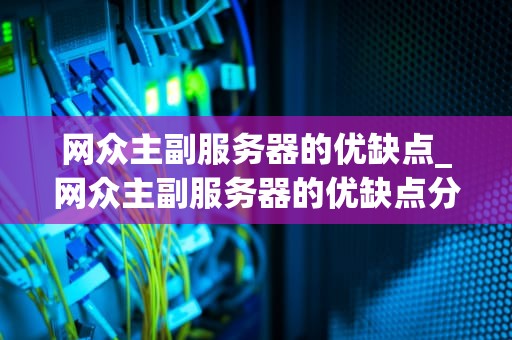 网众主副服务器的优缺点_网众主副服务器的优缺点分析_网众主副服务器的优缺点分析
