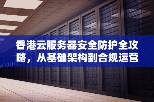 香港云服务器安全防护全攻略,从基础架构到合规运营的实战指南,香港云服务器怎么做安全检测 香港云服务器安全防护全攻略,从基础架构到合规运营的实战指南,香港云服务器怎么做安全检测