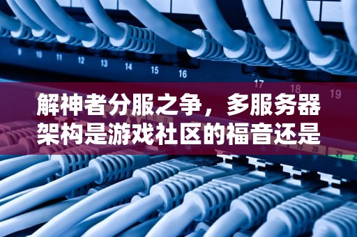 解神者分服之争，多服务器架构是游戏社区的福音还是枷锁？解神者就一个服务器嘛