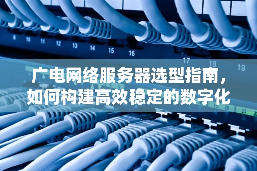 广电网络服务器选型指南，如何构建高效稳定的数字化底座？广电网络用什么服务器好用