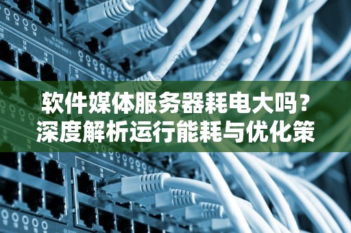 软件媒体服务器耗电大吗?深度解析运行能耗与优化策略,软件媒体服务器耗电大吗知乎 软件媒体服务器耗电大吗?深度解析运行能耗与优化策略,软件媒体服务器耗电大吗知乎